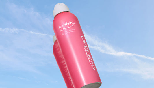 New! Clear Start clarifying body spray!