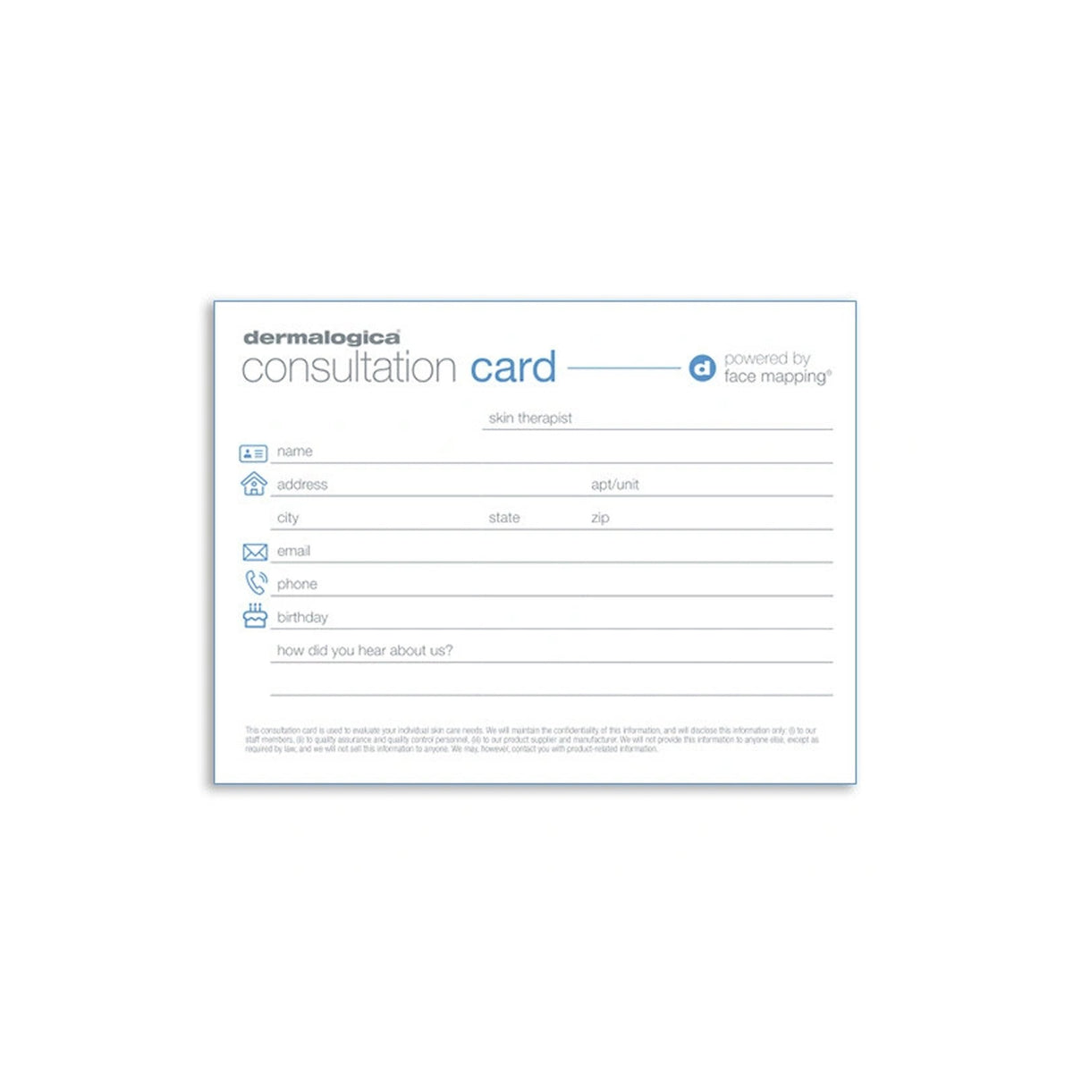 client authorisation form - advanced treatment form (pack of 12) – Two ...